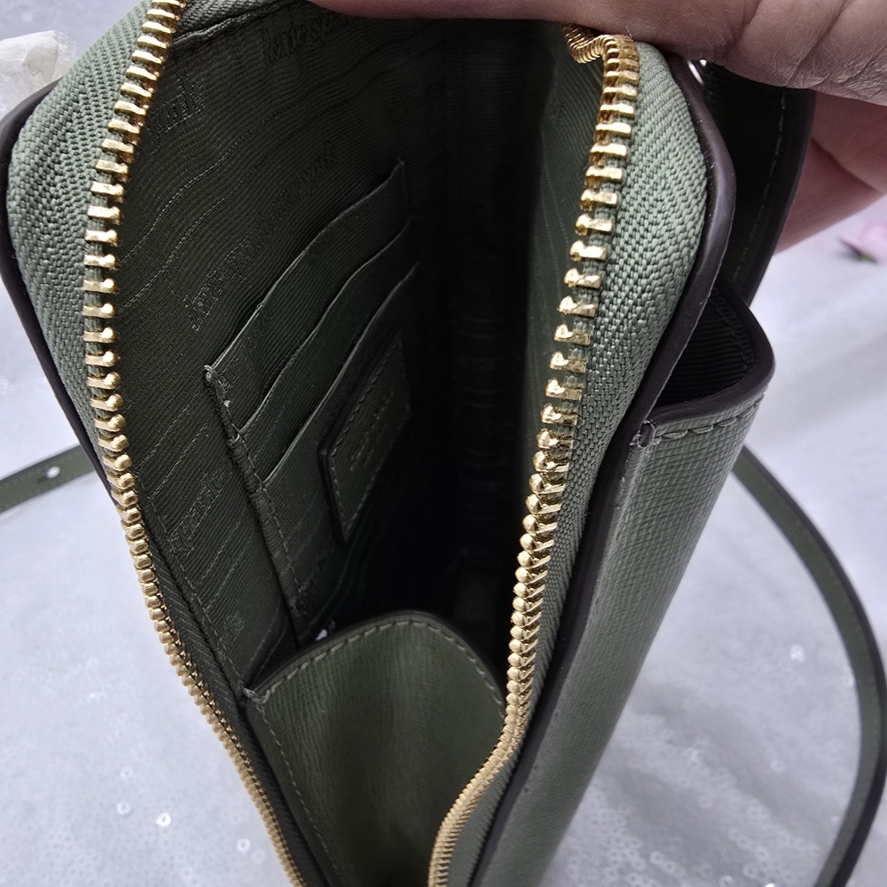 Kate Spade New York Leather Morgan North South Phone Crossbody - Picture 8 of 13